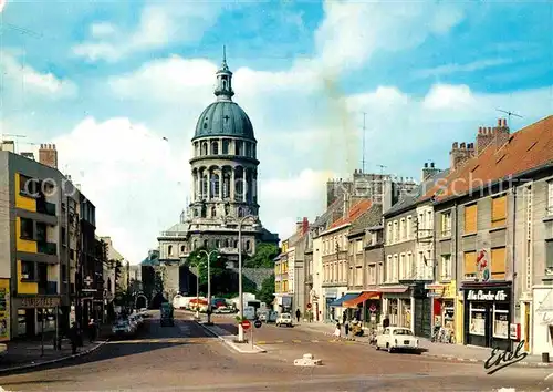 AK / Ansichtskarte Boulogne sur Mer La porte de Calais et la basilique Notre Dame Kat. Boulogne sur Mer