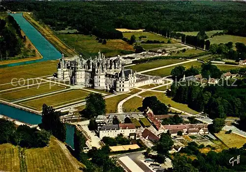 AK / Ansichtskarte Chambord Blois Le Chateau Fliegeraufnahme Kat. Chambord