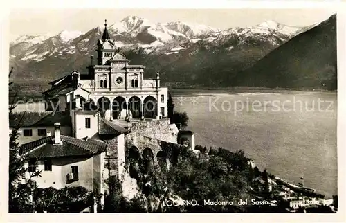 AK / Ansichtskarte Locarno TI Madonna del Sasso Kat. Locarno