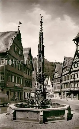 AK / Ansichtskarte Urach Bad Marktbrunnen Kat. Bad Urach