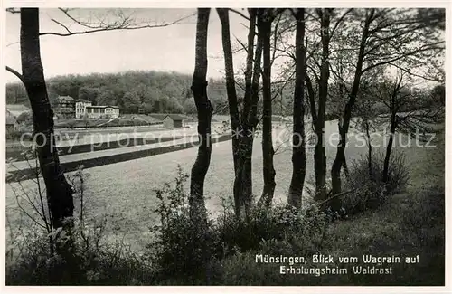 AK / Ansichtskarte Muensingen Erholungsheim Waldrast  Kat. Muensingen