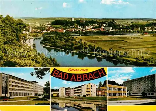 AK / Ansichtskarte Bad Abbach Flusspartie Kat. Bad Abbach