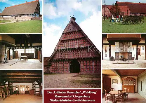 AK / Ansichtskarte Cloppenburg Artlaender Bauernhof Wehlburg Freilichtmuseum Kat. Cloppenburg