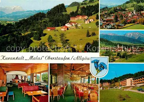 AK / Ansichtskarte Oberstaufen Kuranstalt Malas Kat. Oberstaufen