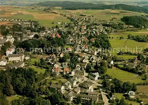 AK / Ansichtskarte Bad Steben Fliegeraufnahme Stahl  Moor  und Radiumbad Kat. Bad Steben