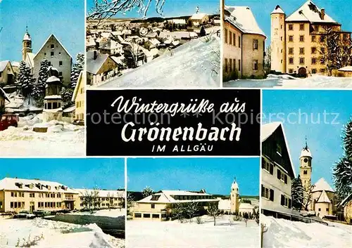 AK / Ansichtskarte Groenenbach Bad Ortspartien Kat. Bad Groenenbach