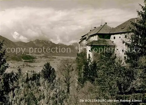 AK / Ansichtskarte Hollenburg Kaernten ueber dem Rosental