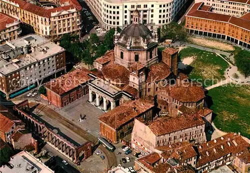 AK / Ansichtskarte Milano Basilica di San Lorenzo Fliegeraufnahme Kat. Italien
