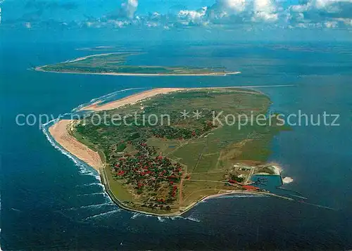 AK / Ansichtskarte Baltrum Nordseebad Fliegeraufnahme Kat. Baltrum