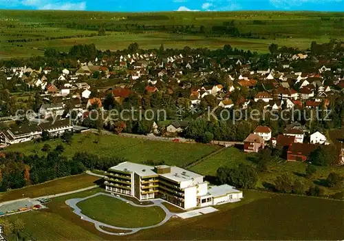 AK / Ansichtskarte Bad Westernkotten Sanatorium Wiesengrund Fliegeraufnahme Kat. Erwitte