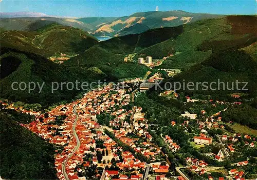 AK / Ansichtskarte Bad Lauterberg Fliegeraufnahme Kat. Bad Lauterberg im Harz