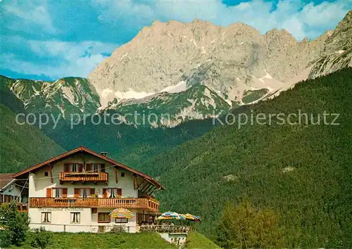 AK / Ansichtskarte Mittenwald Bayern Berggasthof Groeblalm Karwendel Kat. Mittenwald