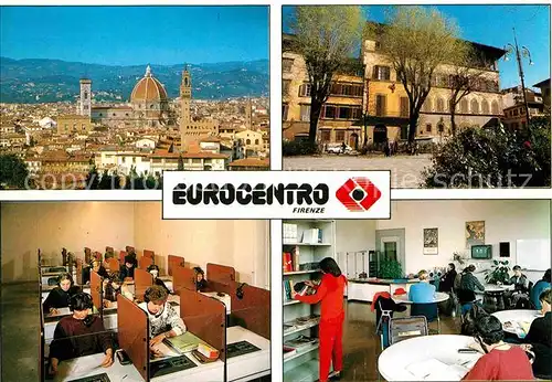 AK / Ansichtskarte Firenze Toscana Panorama Eurocentro Corsi di lingua e cultura italiana per stranieri Kat. Firenze