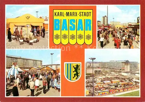 AK / Ansichtskarte Karl Marx Stadt Basar Details Kat. Chemnitz