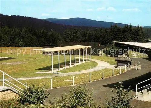 AK / Ansichtskarte Suhl Thueringer Wald Schiesssportanlage auf dem Friedberg Kat. Suhl