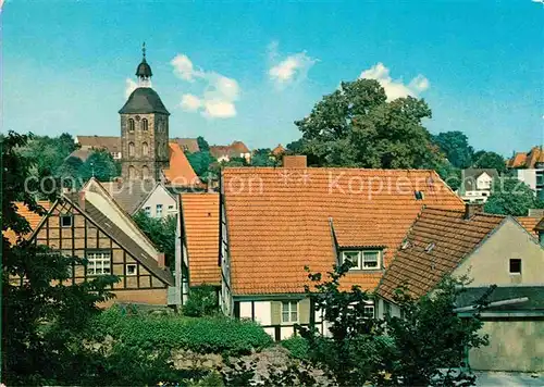 AK / Ansichtskarte Tecklenburg Ortsmotiv mit Kirche Kat. Tecklenburg