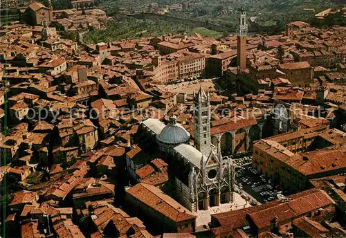 AK / Ansichtskarte Siena Il Duomo veduta aerea Kat. Siena