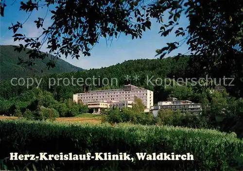 AK / Ansichtskarte Waldkirch Breisgau Herz Kreislauf Klinik im Schwarzwald Kat. Waldkirch