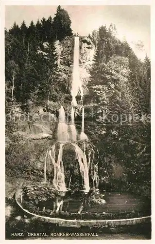 AK / Ansichtskarte Okertal Romker Wasserfall Kat. Goslar