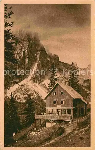 AK / Ansichtskarte Otto Mayr Huette im Reintal Tannheimer Berge Kat. Musau