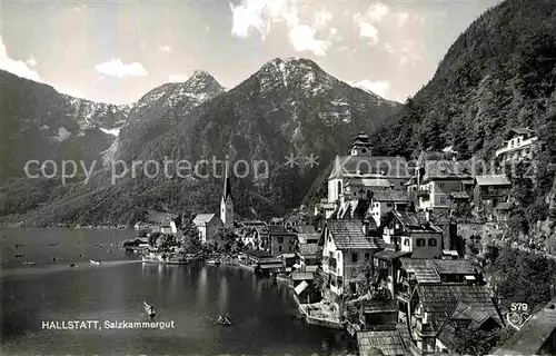 AK / Ansichtskarte Hallstatt Salzkammergut  Kat. Hallstatt