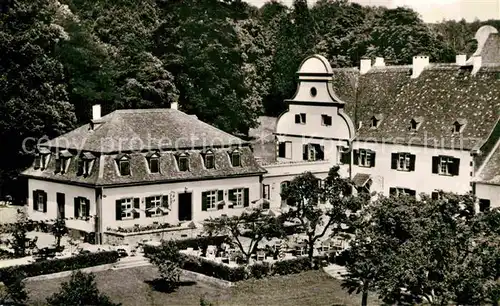 AK / Ansichtskarte Kranichstein Parkrestaurant Jagdschloss  Kat. Darmstadt