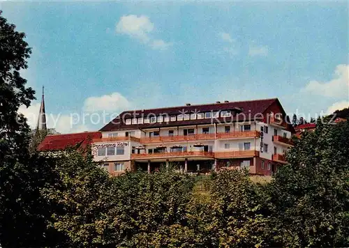 AK / Ansichtskarte Baiersbronn Schwarzwald Panorama Hotel Kat. Baiersbronn
