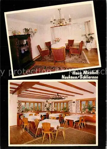 AK / Ansichtskarte Neuhaus Schliersee Haus Mirabell Kat. Schliersee