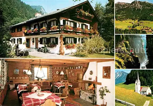 AK / Ansichtskarte Oberstdorf Gaestehaus Im Winkl Kat. Oberstdorf