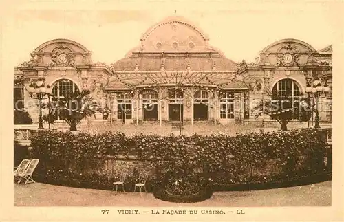 AK / Ansichtskarte Vichy Allier Facade du Casino Kat. Vichy