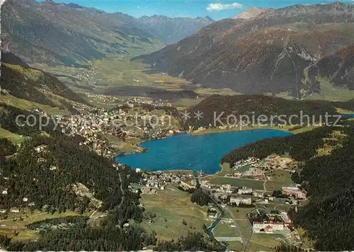 AK / Ansichtskarte St Moritz GR Fliegeraufnahme Kat. St Moritz