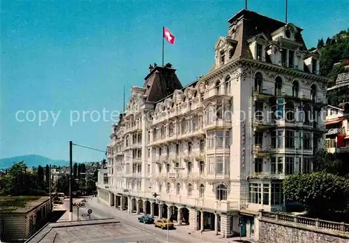 AK / Ansichtskarte Territet Montreux Grand Hotel  Kat. Montreux