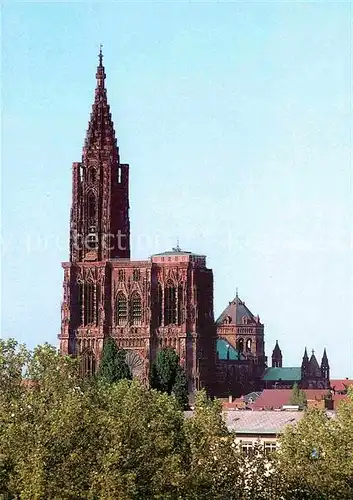 AK / Ansichtskarte Strasbourg Alsace Cathedrale  Kat. Strasbourg