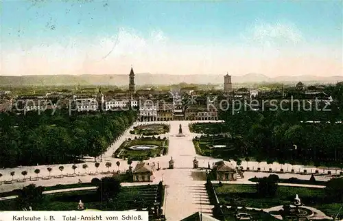 AK / Ansichtskarte Karlsruhe Baden Schloss