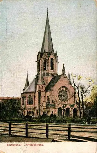 AK / Ansichtskarte Karlsruhe Baden Christuskirche