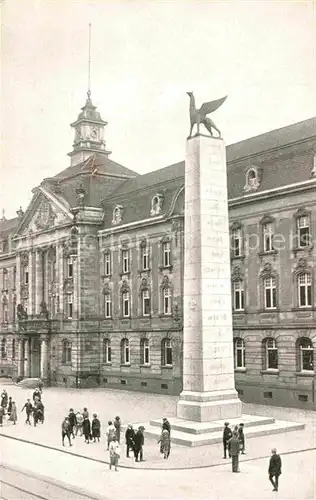 AK / Ansichtskarte Karlsruhe Baden 109er Denkmal Enthuellung 1925