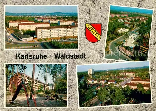 AK / Ansichtskarte Karlsruhe Baden Waldstadt 