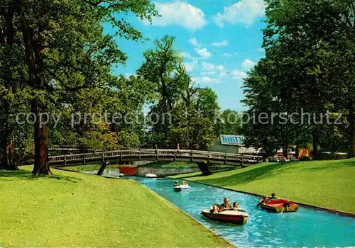 AK / Ansichtskarte Karlsruhe Baden Stadtgarten