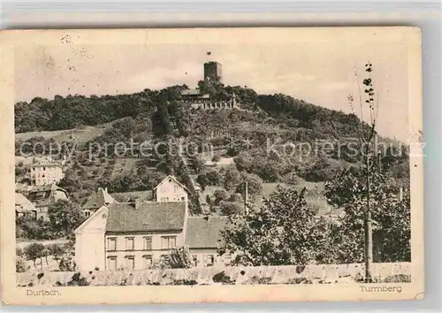 AK / Ansichtskarte Durlach Turmberg Feldpost Kat. Karlsruhe