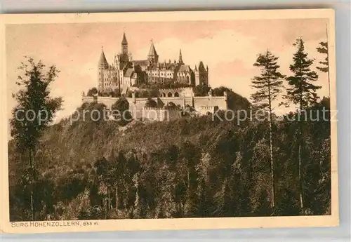AK / Ansichtskarte Burg Hohenzollern Panorama Kat. Bisingen