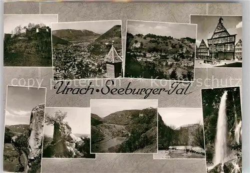 AK / Ansichtskarte Urach Bad Seeburger Tal Kat. Bad Urach