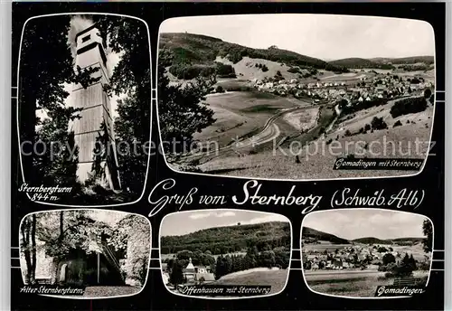 AK / Ansichtskarte Gomadingen Sternbergturm Sternberg Offenhausen  Kat. Gomadingen