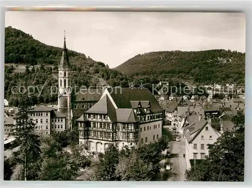 AK / Ansichtskarte Urach Bad Schloss Kirche Kat. Bad Urach