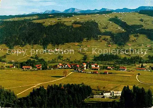 AK / Ansichtskarte Scheffau Marktschellenberg Fliegeraufnahme