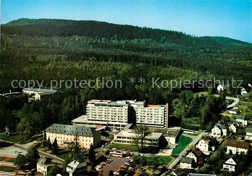 AK / Ansichtskarte Bad Alexandersbad Fliegeraufnahme Kur  und Sporthotel Kat. Bad Alexandersbad