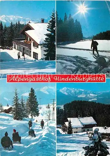 AK / Ansichtskarte Reit Winkl Alpengasthof Hindenburghuette Kat. Reit im Winkl