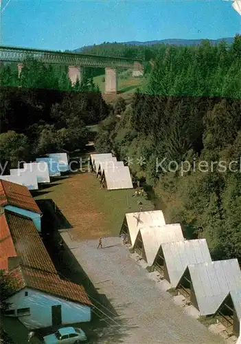 AK / Ansichtskarte Regen Fliegeraufnahme Feriendorf des BLSV Raithmuehle Kat. Regen