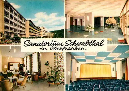 AK / Ansichtskarte Schwabthal Sanatorium  Kat. Bad Staffelstein