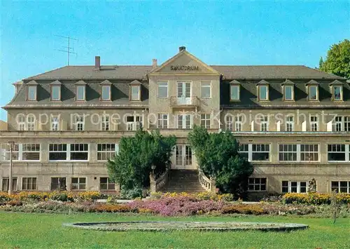 AK / Ansichtskarte Bad Koestritz Sanatorium Kat. Bad Koestritz