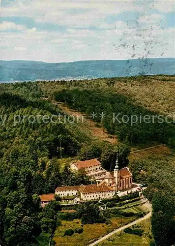 AK / Ansichtskarte Lohr Main Fliegeraufnahme Kloster Maria Buchen Kat. Lohr a.Main